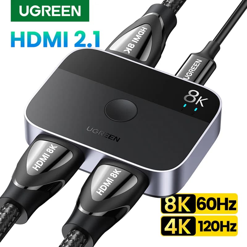 Razdelilnik in preklopnik HDMI 2.1, 8K 60Hz