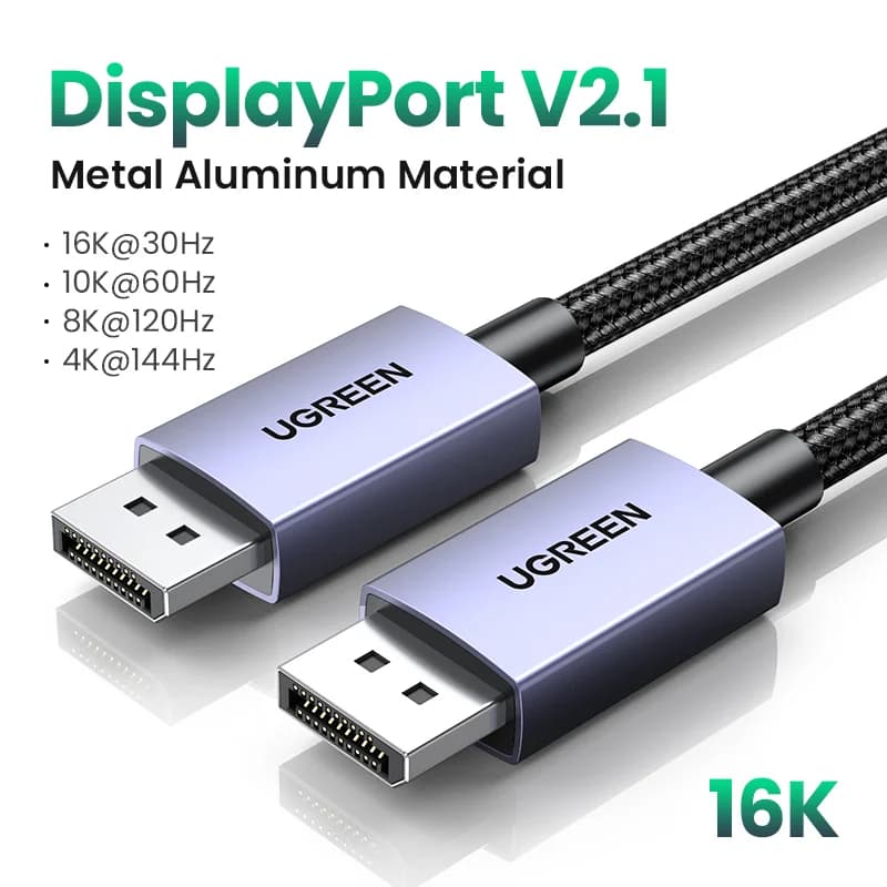 DisplayPort video kabel 8K