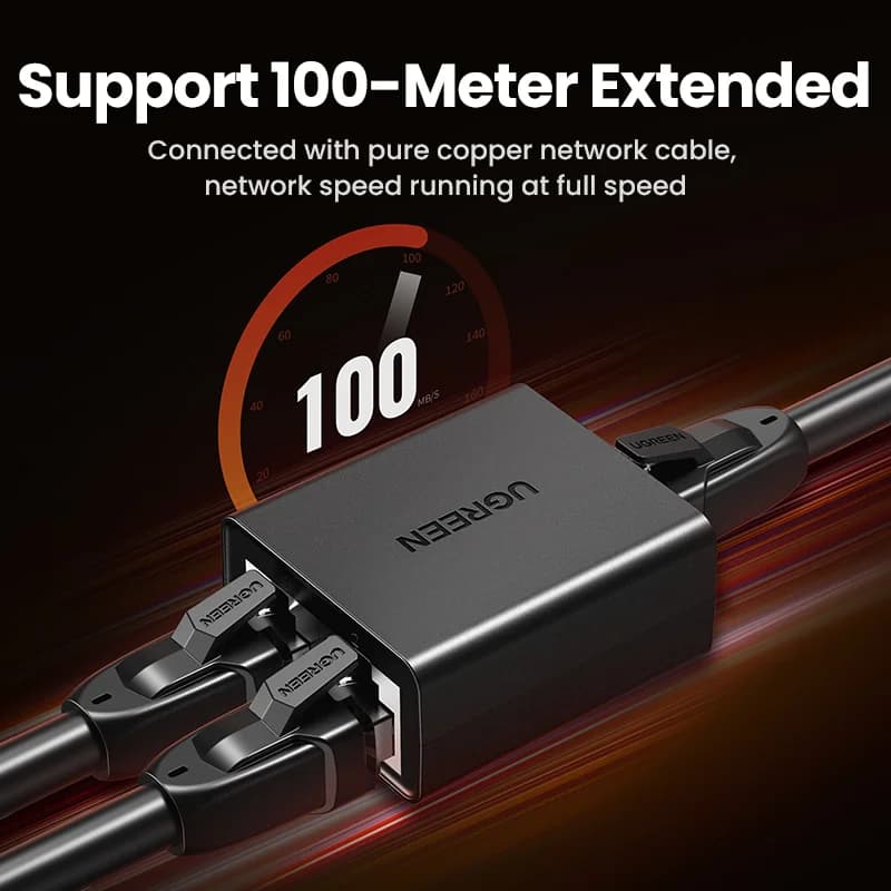RJ45 Ethernet razdelilnik 1 na 2 mrežni adapter