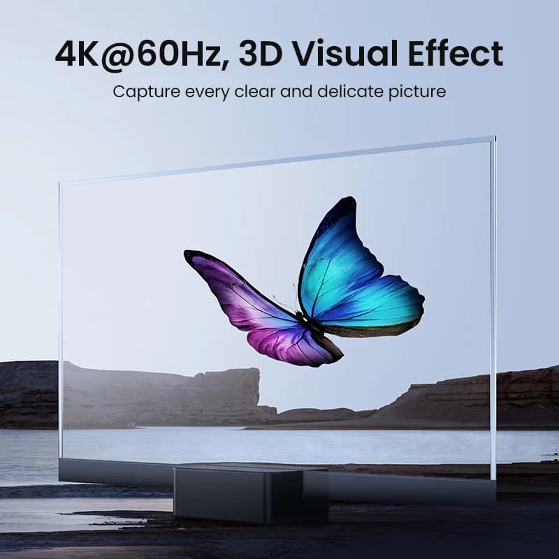 KVM stikalo 4K HDMI, 2 PC-ja, deljenje USB 2.0