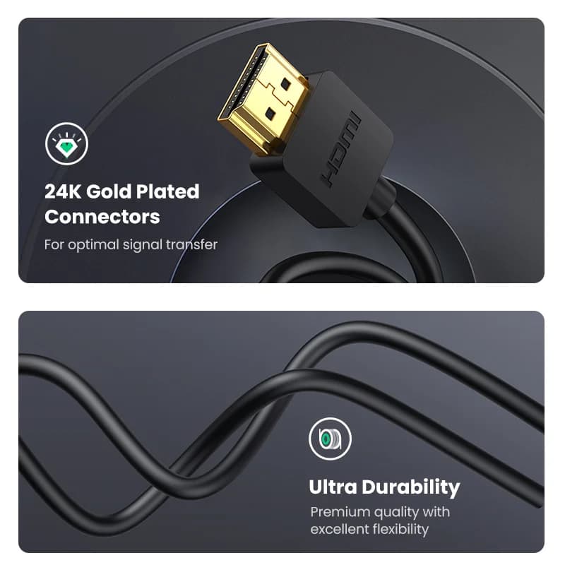 Kabel Micro HDMI na HDMI 4K 60Hz