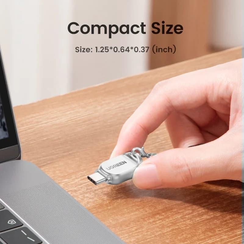 USB-C bralnik za Micro SD kartice, USB 3.0 OTG