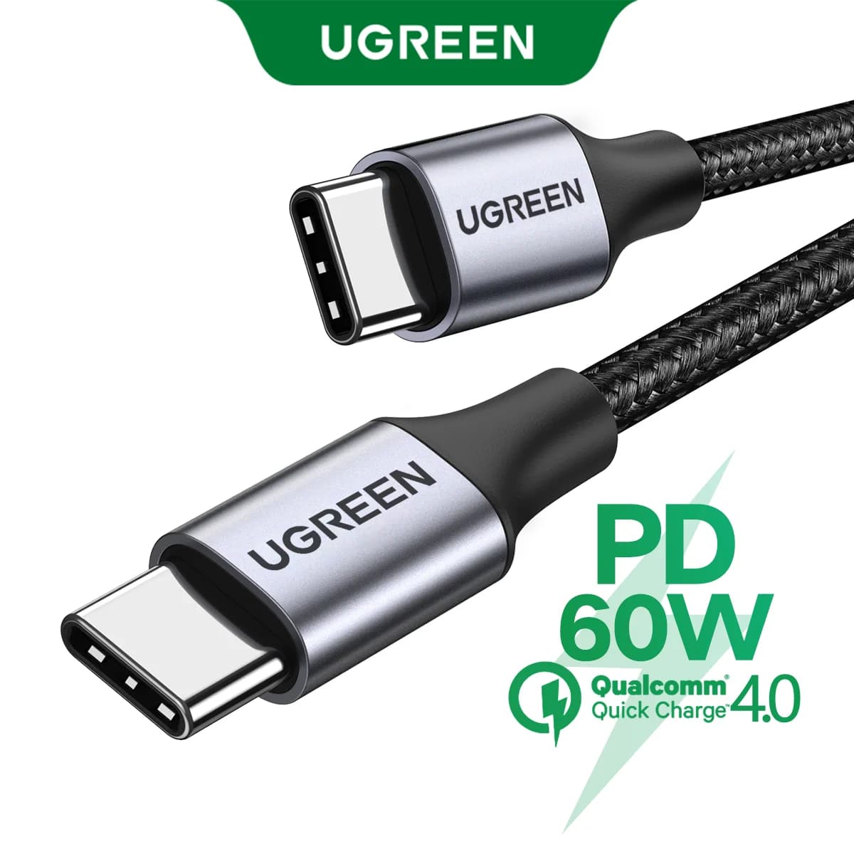 Kabel USB-C na USB-C, hitro polnjenje 60W PD 3.0