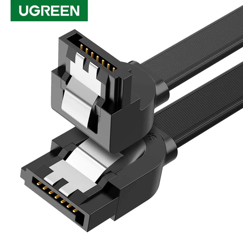 Podatkovni kabel SATA 3.0, raven na kotni priključek