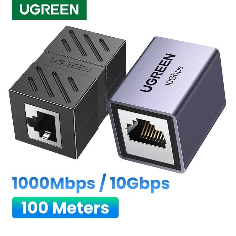 RJ45 Ethernet adapter, ženski na ženski spojnik