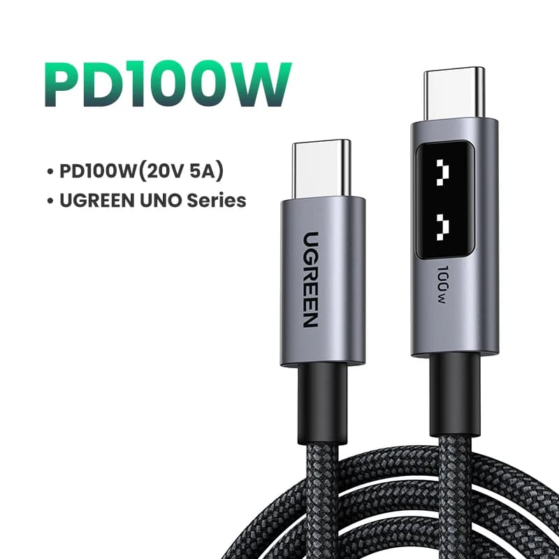 Kabel USB-C na USB-C, 100W PD, 0.5-3m