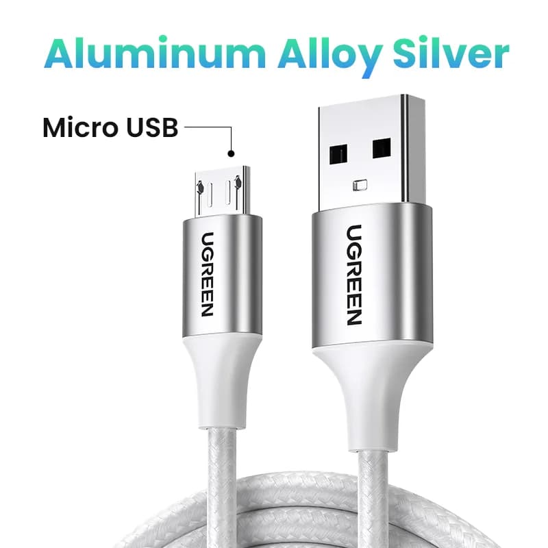 Kabel Micro USB, 2A, najlonsko pleten