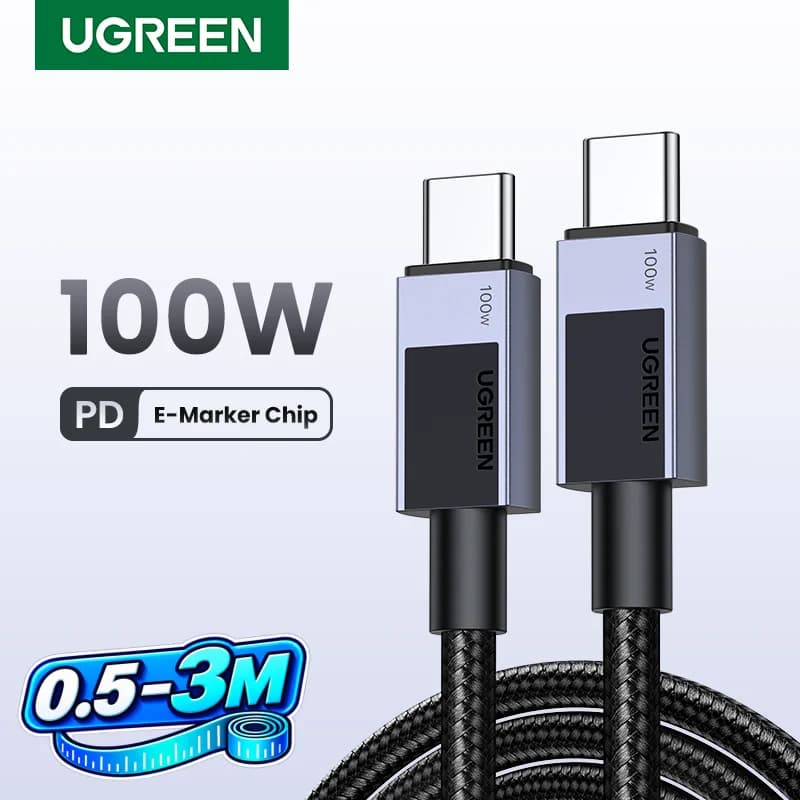 USB-C na USB-C kabel, 100W PD, 5A