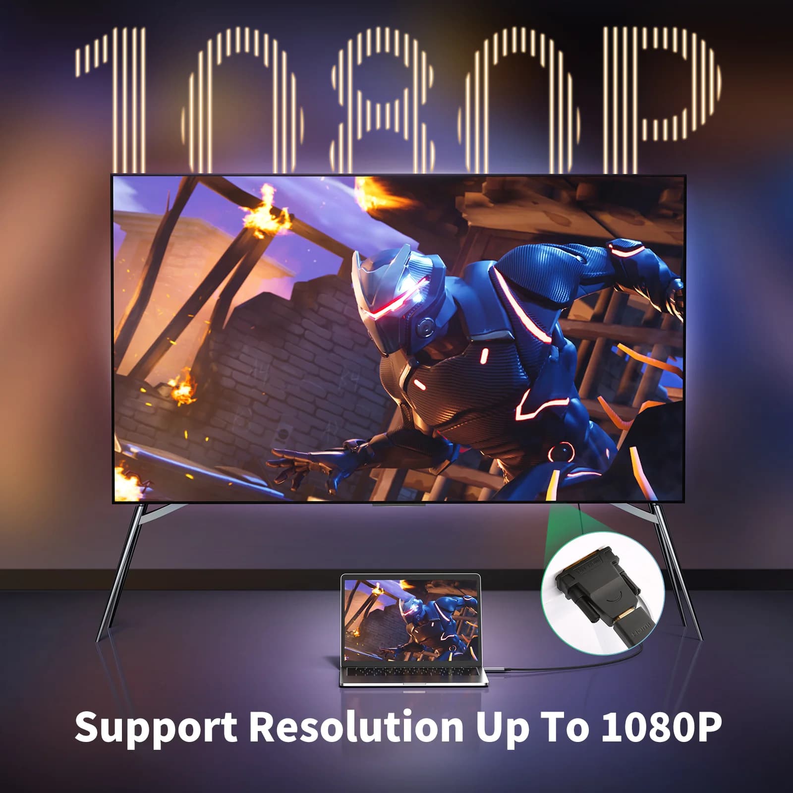 Dvostranskriptni adapter DVI-D na HDMI