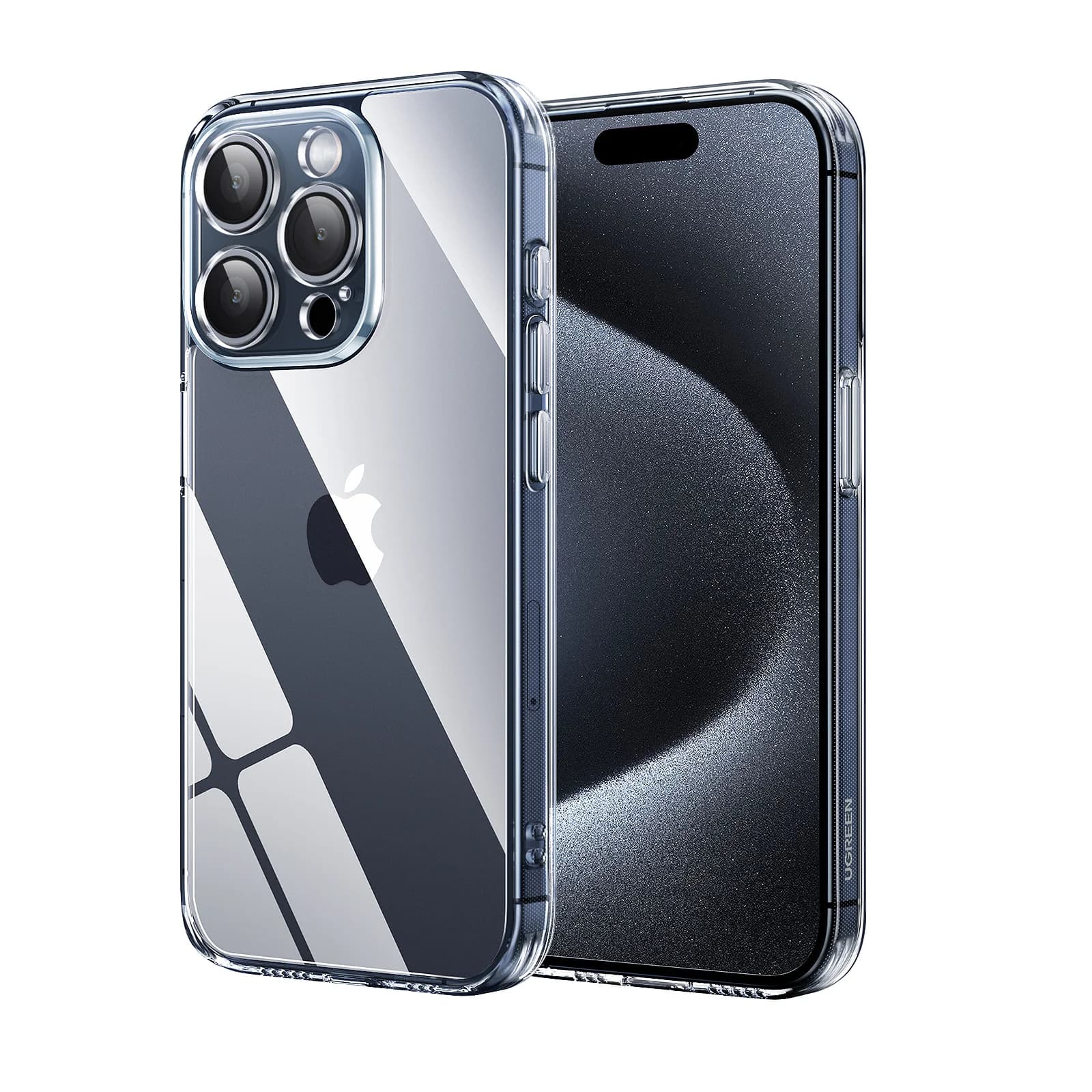 Prozorna protipadna ovijalka z blazinicami za iPhone