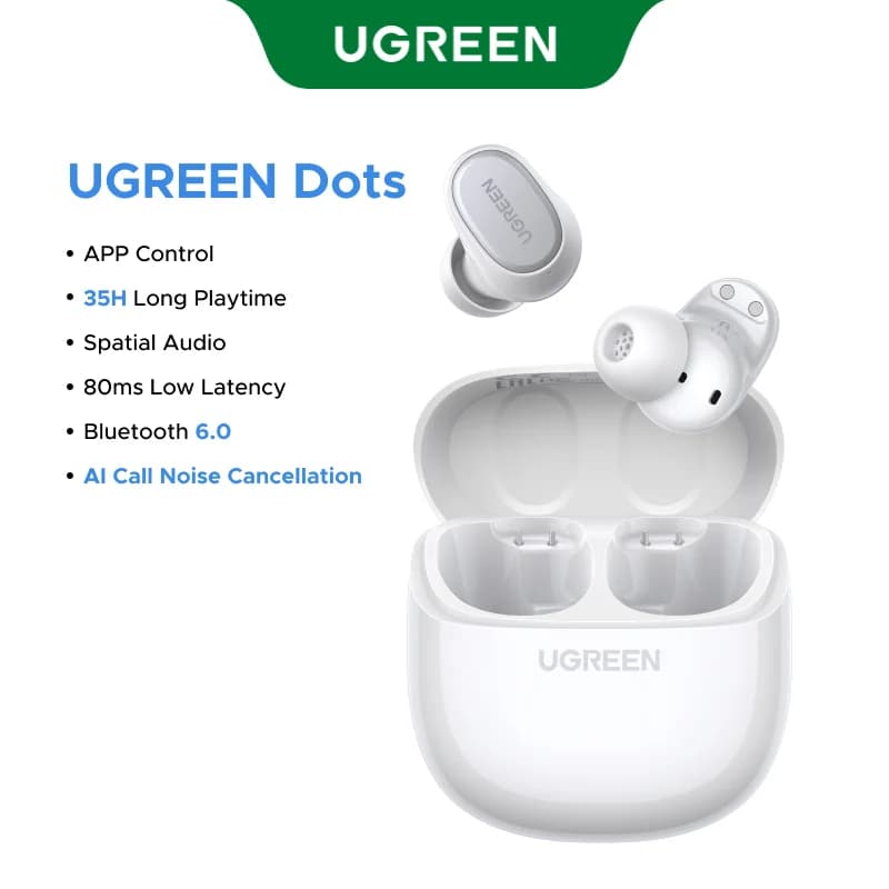 Brezžične slušalke z Bluetooth 6.0 in upravljanjem prek aplikacije