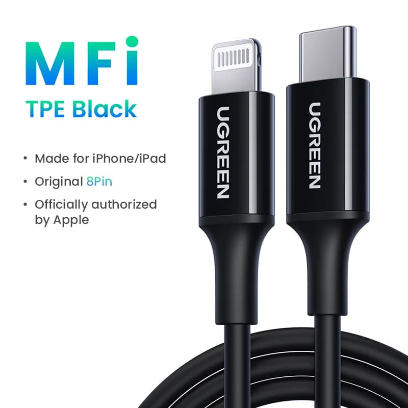 MFi kabel USB-C na Lightning, hitro polnjenje PD 30W