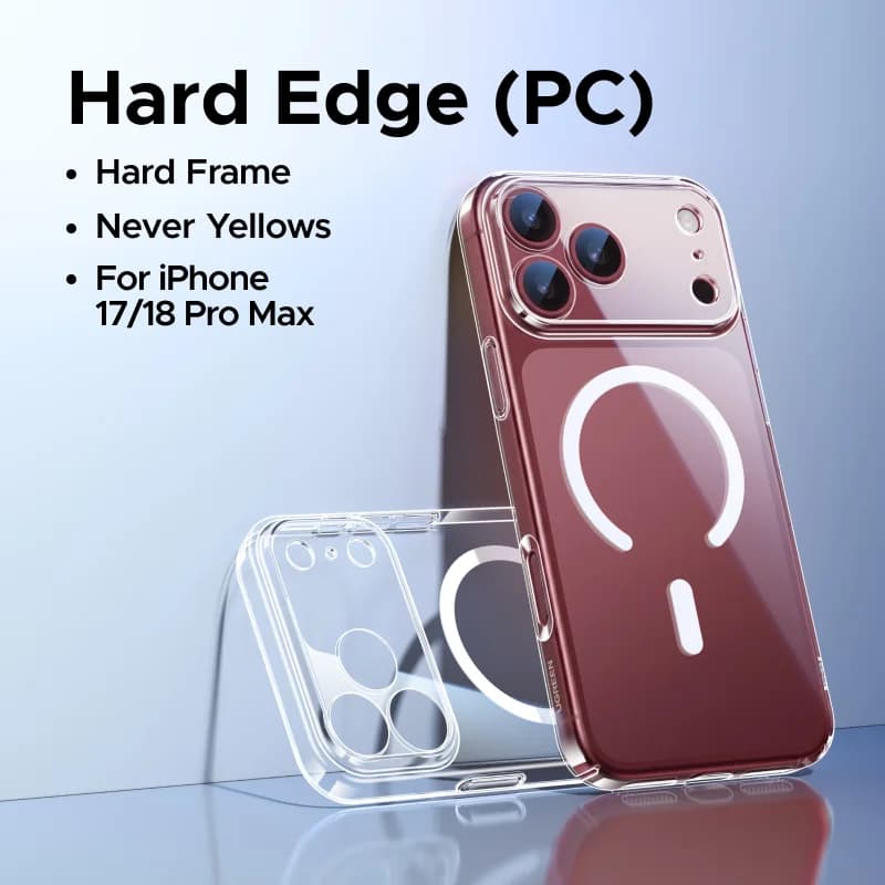 Prozorno magnetno ohišje PC za iPhone z MagSafe