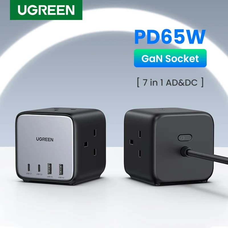 Namizna polnilna postaja GaN 65W z USB-C