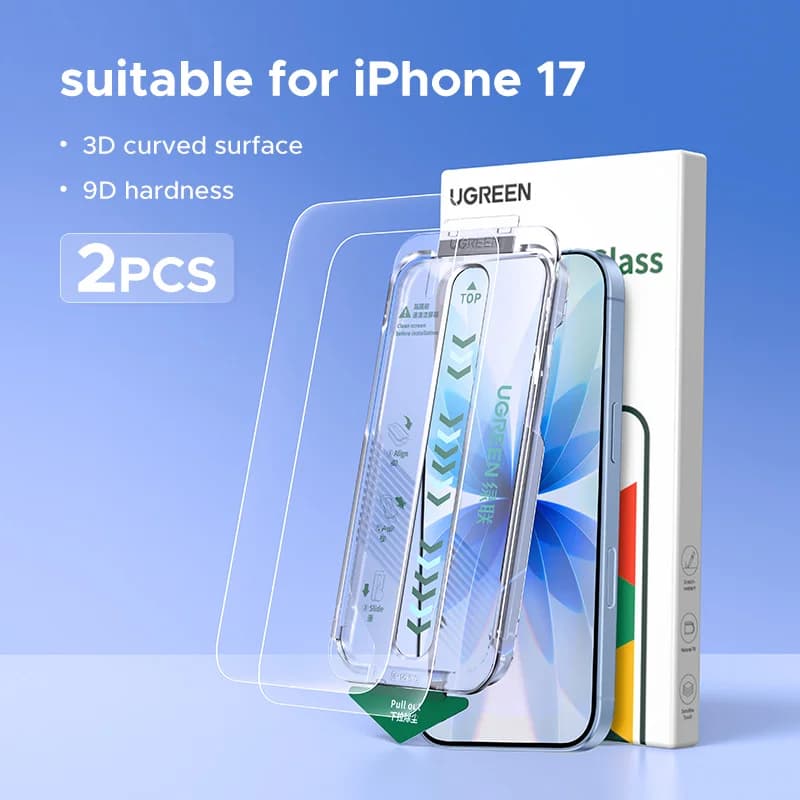 Zaščitno steklo za zaslon iPhone, 2-komplet