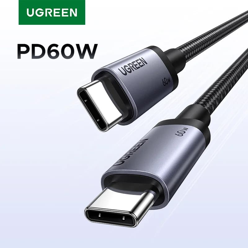 Kabel USB-C na USB-C, 60W PD hitro polnjenje