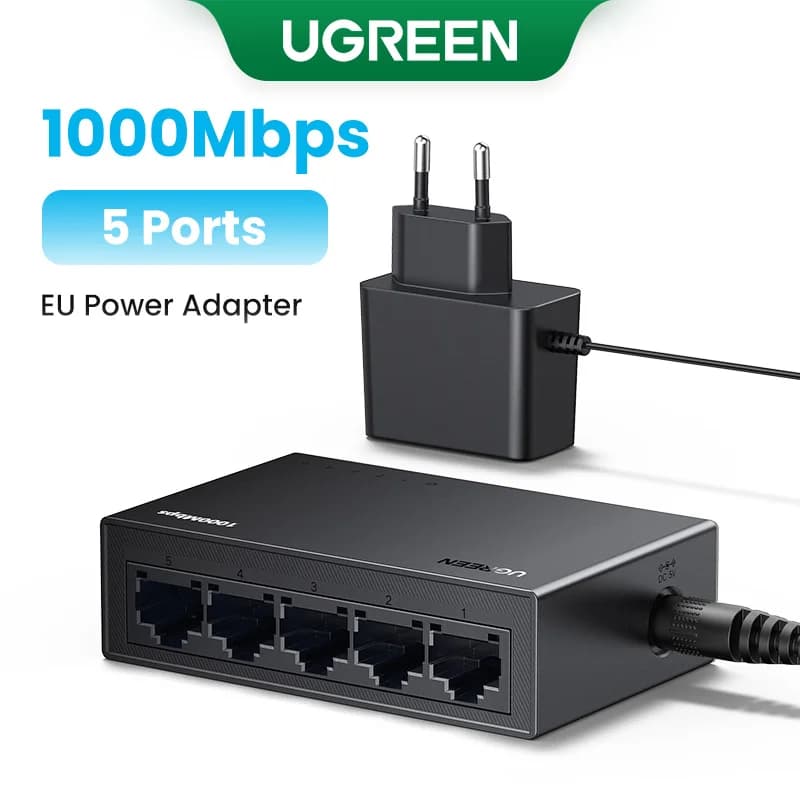 Omrežni switch Gigabit Ethernet s 5 vrati