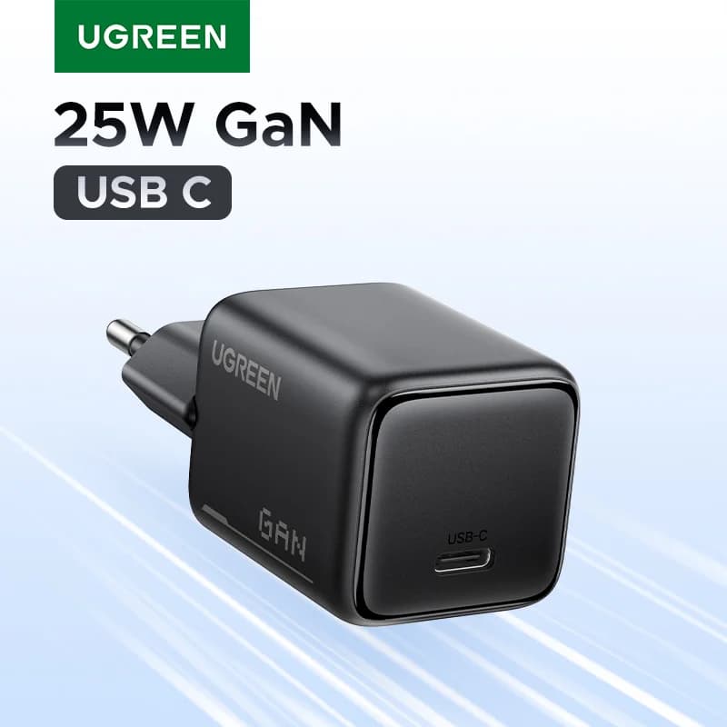 25W GaN Mini USB-C hitri polnilec s PD 3.0