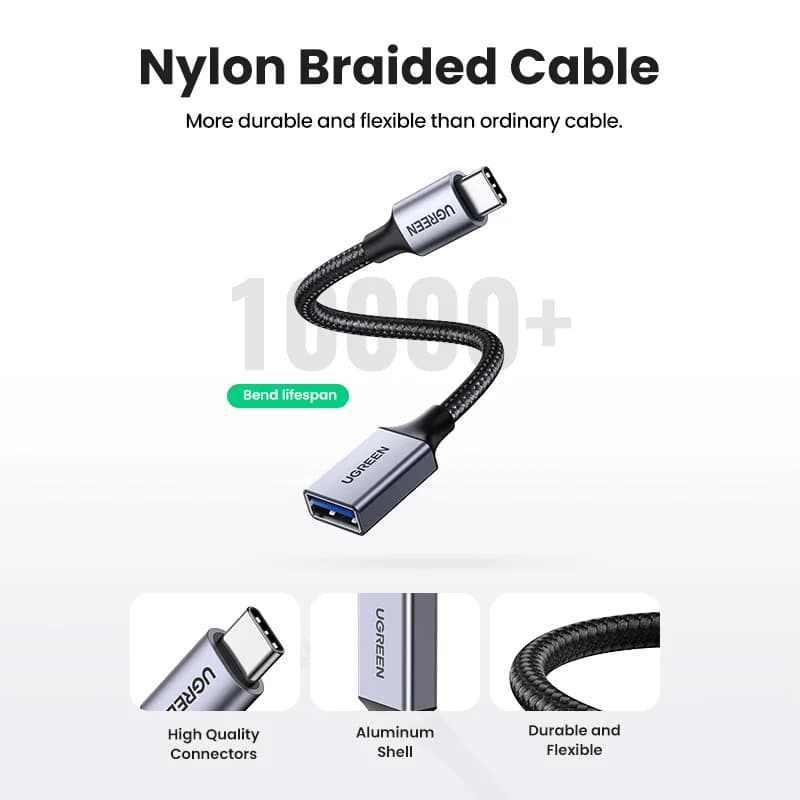 USB-C na USB 3.0 OTG podatkovni adapter