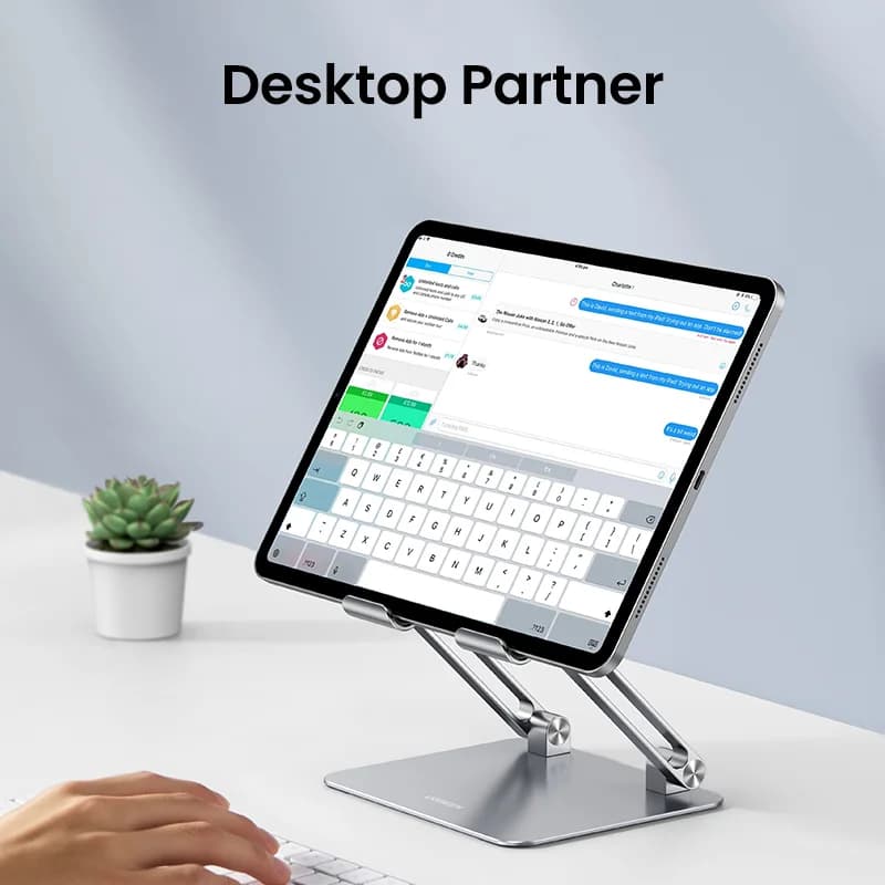 Aluminijasti stojalo za tablice in telefone