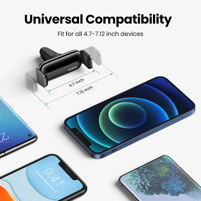 Univerzalni držalo za telefon na zračnik avtomobila