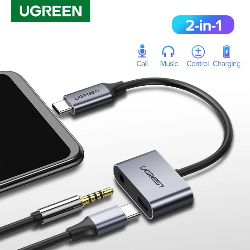 Adapter kabel USB-C na 3,5 mm AUX avdio